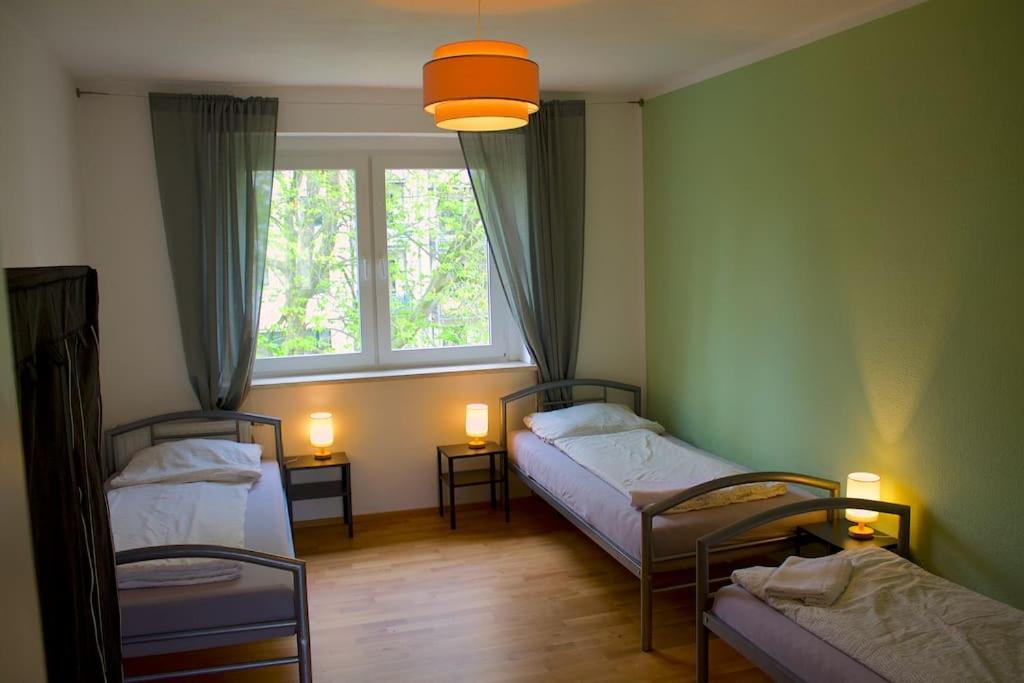 Helle Wohnung Im Norden Leipzigs Exterior foto