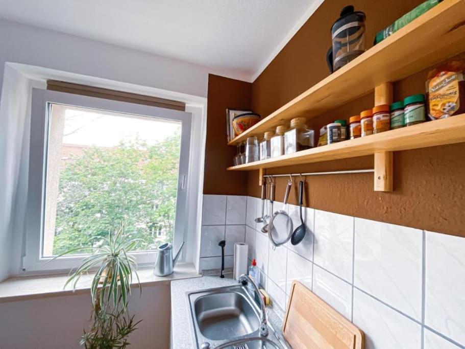 Helle Wohnung Im Norden Leipzigs Exterior foto