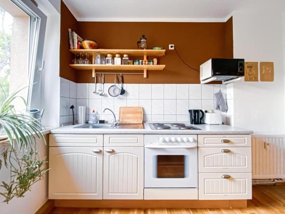 Helle Wohnung Im Norden Leipzigs Exterior foto